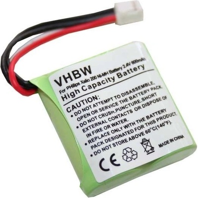 VHBW Батерия за Philips Xalio 200, 600 mAh (800102871)