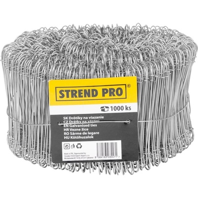 Drát Strend Pro WGT10, 1.1x100 mm, pro vázání, 1000 ks, ZN ST2172020