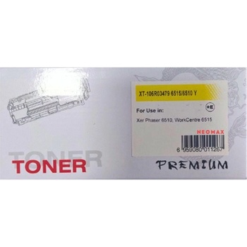 Compatible Тонер касета за Xerox Phaser 6510/WC 6515 - Yellow - 106R03479 - XT-106R03479 - Neomax - Неоригинална, заб. : 2400 брой копия (XT-106R03479)