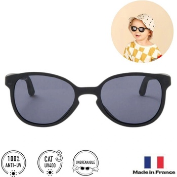 Ki ET LA НОВО Детски слънчеви очила KiETLA 0-1 години Wazz Black (WA1SUNBLACK)