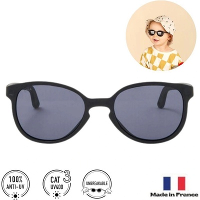 Ki ET LA НОВО Детски слънчеви очила KiETLA 0-1 години Wazz Black (WA1SUNBLACK)