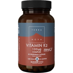 Terranova Vitamin K-2 100 mcg | as MenaQ7® [50 капсули]