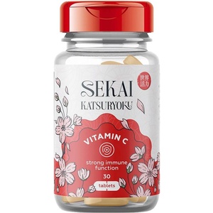 Sekai Katsuryoku Vitamin C 1000, 30 таблетки, Sekai Katsuryoku