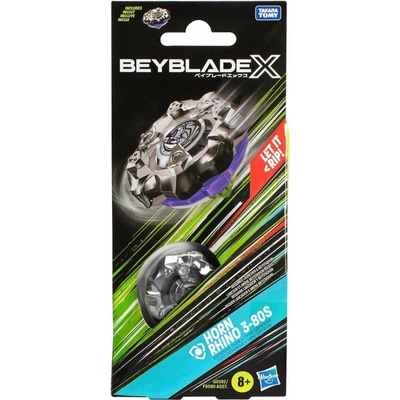 Beyblade X Horn Rhino 3-80S Booster Pack Set