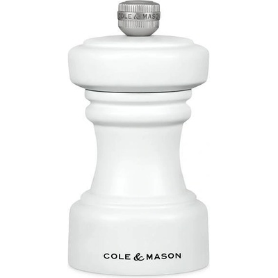 Cole & mason (Англия) Мелничка за пипер COLE & MASON HOXTON - 10.4 см - цвят бял (Cole & Mason H 233058)