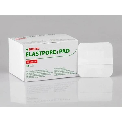 Zhejiang Wellong Medical Technology Co., Ltd. Náplast polštářková z NT ELASTPORE+PAD 10 x 10 cm 50 ks