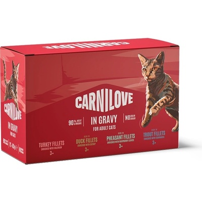 Carnilove Cat Gravy Multipack 12 x 85 g