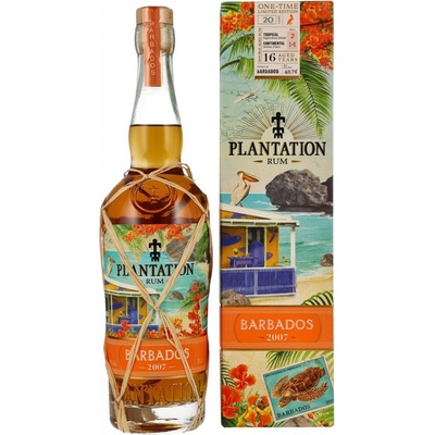 Plantation Single Vintage Barbados 2007 48,7% 0,7 l (kartón)
