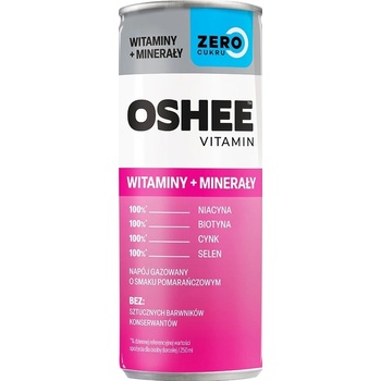 Oshee ZERO Vitamins+Minerals 250 ml