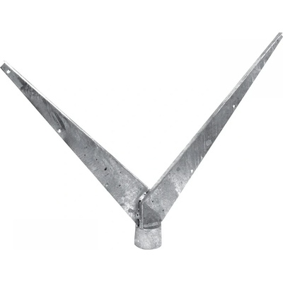PILECKÝ Bavolet pre stĺpik IDEAL a PILCLIP pozinkovaný obojstranný 48 mm