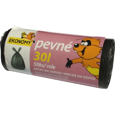 Vipor Pytle Ekonoµm 30l 6µm 50ks černé