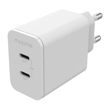 ZAGG mophie 409909299 зарядно за мобилни устройства Ноутбук, Смартфон, Таблет Бяла Променлив ток (AC) Бързо зареждане На закрито (409909299) (409909299)