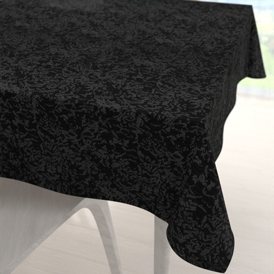 Biante Teflónový štvorcový obrus TF-098 Venezia čierny 80x80 cm