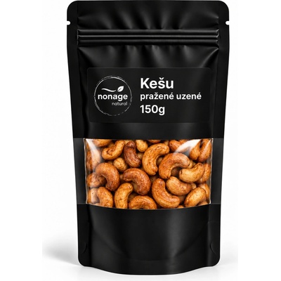 nonage Kešu pražené uzené solené 150 g