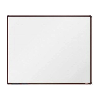 Extera Bílá magnetická tabule boardOK, 150 x 120 cm hnědá 57848