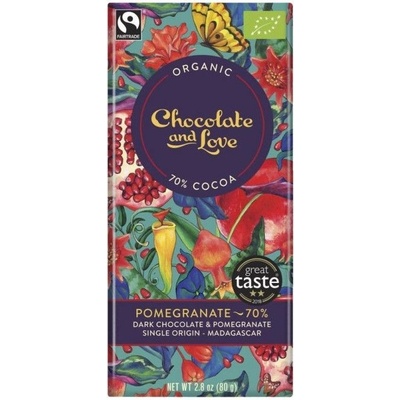 Chocolate & Love Pomegranate 70% 80 g
