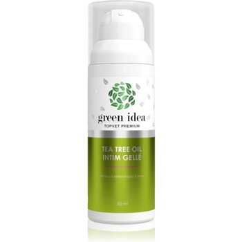 Green idea premium Tea Tree Oil Intim gellé jemný mycí gel na intimní partie 50 ml