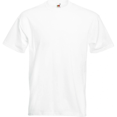 Fruit of the Loom Super Premium T krátký rukáv Bílá