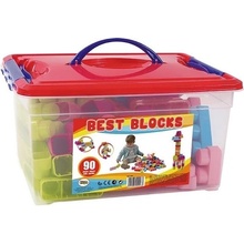 BEST BLOCKS 90 ks pastelové barvy AVC