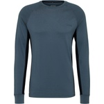 Stoic Мъжко мериносово термобельо Stoic Merino240 BengtSt. L/S Merino base layer - Ink Grey / Black (015-2086-1112)