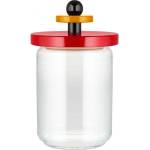 Alessi Кухненски буркан за съхранение 100 COLLECTION, 1л, червен, стъкло, Alessi (ALES16100)
