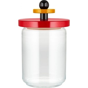 Alessi Кухненски буркан за съхранение 100 COLLECTION, 1л, червен, стъкло, Alessi (ALES16100)