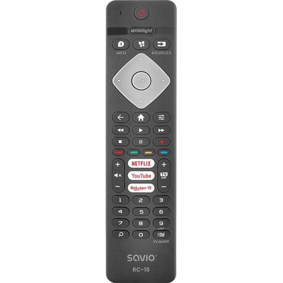 Dálkový ovladač Savio RC-16 pro TV Philips