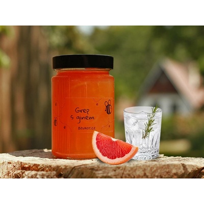 Bzukot Marmeláda Grapefruit s ginem 310g