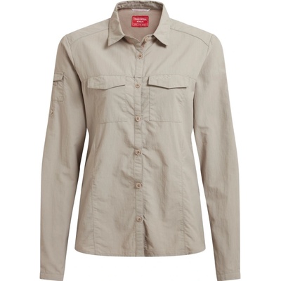 Craghoppers NosiLife Nuoro LS shirt Rubble pánská košile