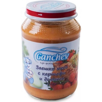 Ганчев пюре заешко с картофи и домати - 190 г