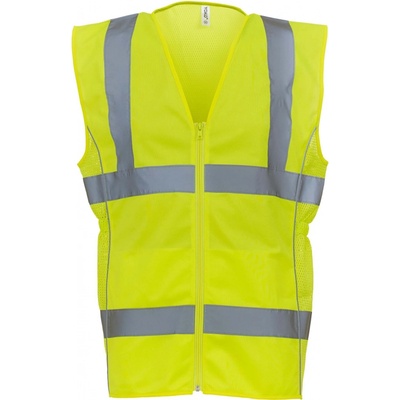 Yoko Dámska Hi Vis bezpečnostná vesta HVW180 Hi Vis Yellow