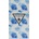 GUESS Плажна хавлия в синьо с детайли за момче Guess