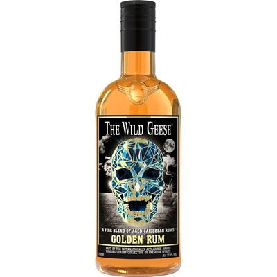 The Wild Geese Golden Rum 37,5% 0,7 l (čistá fľaša)