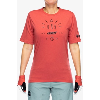 Leatt MTB Gravity 3.0 Jersey Dusty Red dámsky