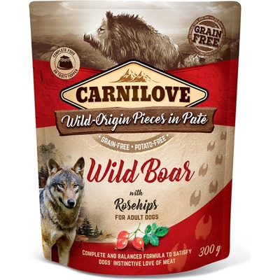 Carnilove Wild Boar & rosehips 300 g