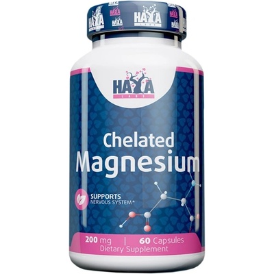 Haya Labs Chelated Magnesium 200 mg [60 капсули]