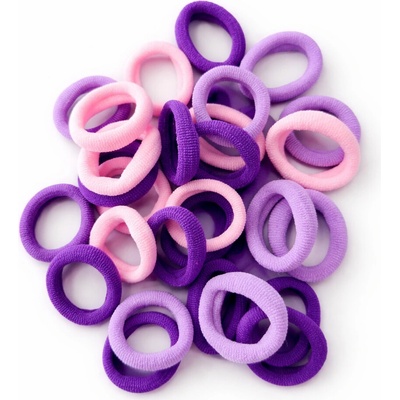 Mini látkové gumičky do vlasů - 50ks – Zbozi.Blesk.cz