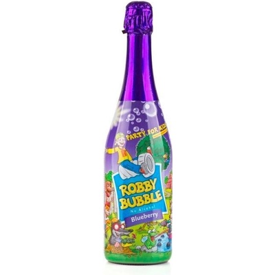 Robby Bubble Blueberry nealkoholický nápoj ochucený 0,75 l