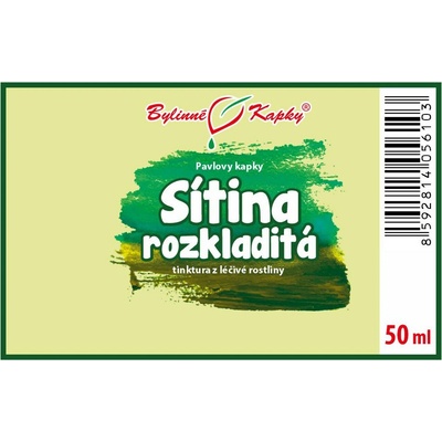 Sítina TCM pavlovy bylinné kvapky tinktúra 50 ml