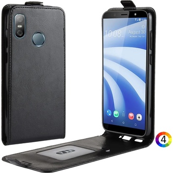 Image 1 of HTC U12 Life Flip3 Кожен Калъф и Скрийн Протектор