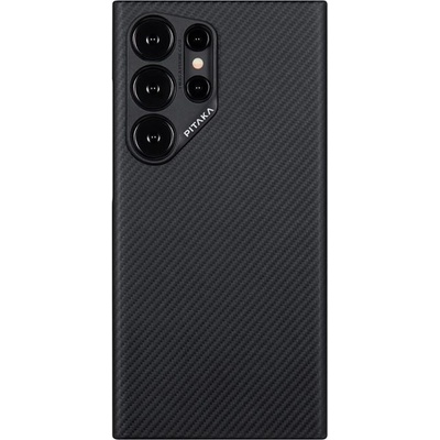 PITAKA Гръб Pitaka MagEZ 4 case за Samsung Galaxy S24 Ultra - Сив, черен (8594184314678)