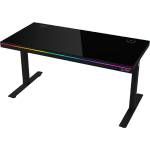 LORGAR Dual-motor sit/stand adjustable-height gaming desk with wire (LRG-DP80G)