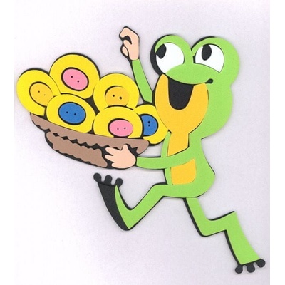 Sparkys penová dekorácia Žabka