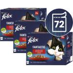 FELIX Капсули FELIX Fantastic вкусен избор в желе - мулти опаковка 72 x 85 г