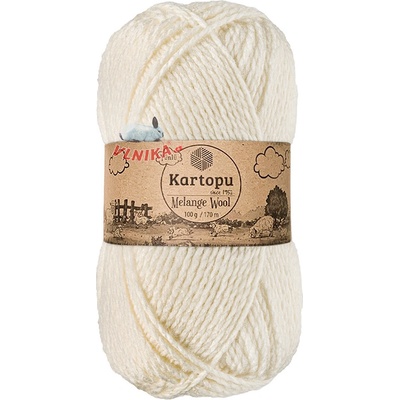 Příze Vlnika-Kartopu Melange Wool K013 – Zboží Mobilmania