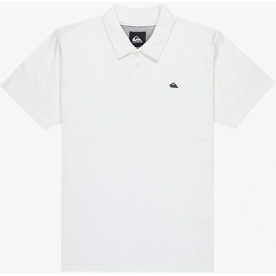 Quiksilver tričko Mw Pique Polo Snow White WBK0