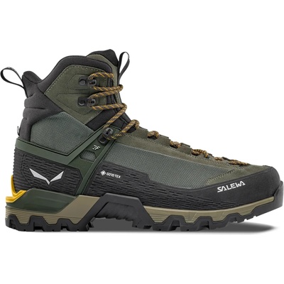 Salewa Мъжки алпийски обувки Salewa MTN Trainer 3 Tech Mid GTX Mountaineering boots - Faded Green / Forest Night - размер 45 (EU) (020-0421-0220)