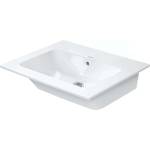 Duravit ME by Starck - Мивка 63x49 см, с преливник, без отвор за смесител, DuraShield, бяла 233663AA60 (233663AA60)