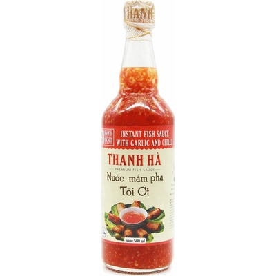 Thanh ha Rybí omáčka s česnekem a chilli 500 ml