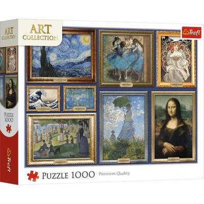 Trefl - Puzzle A collection of art masterpieces - 1 000 piese